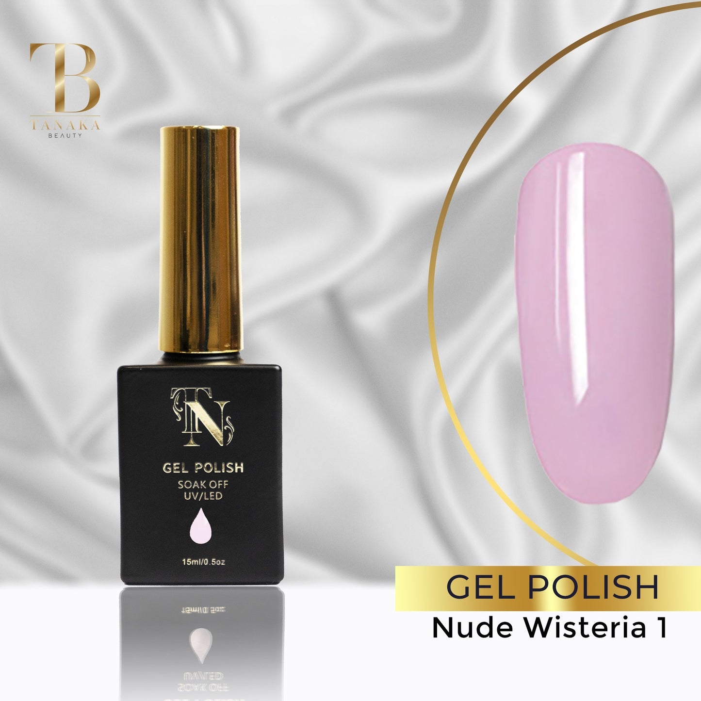 TANAKA GEL POLISH 7072 Nude Wisteria 1