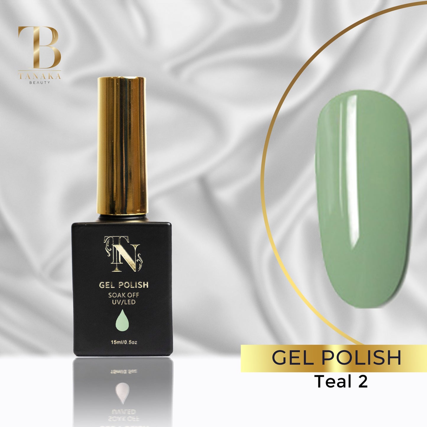 TANAKA GEL POLISH 7338 Teal 2